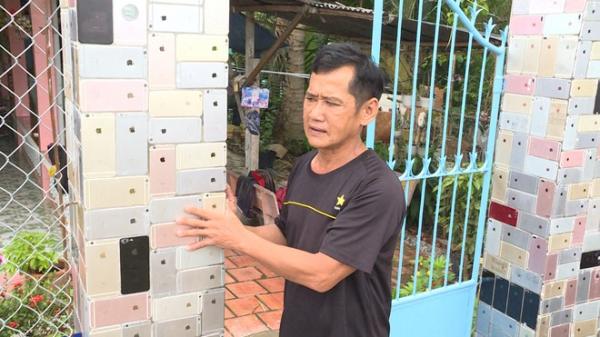‘Độc nhất’ miền Tây: Ngôi nhà có tường rào ốp bằng 2.000 vỏ iPhone