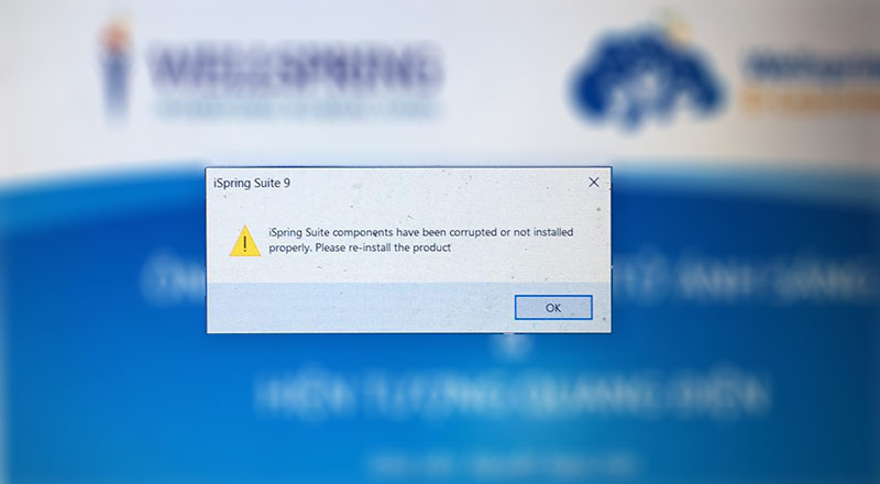 NHỮNG LỖI THƯỜNG GẶP TRONG ISPRING KHI THIẾT KẾ BÀI GIẢNG